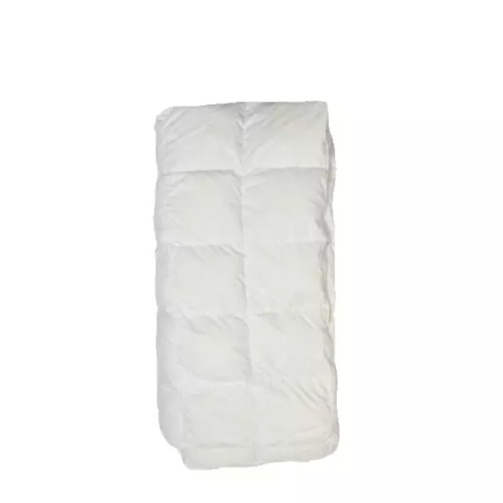 Charter Club Goose Down Feather Comforter Full / Queen Size Damask Check Luxury